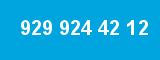 929 924 42 12 929 924 42 12
